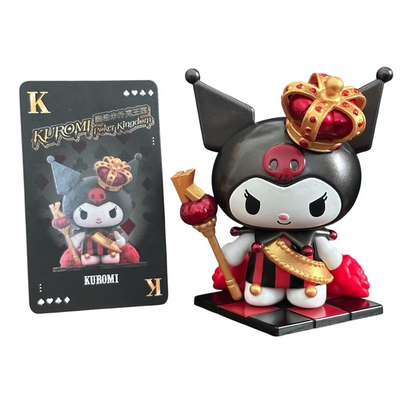 TOPTOY x Sanrio Kuromi Poker Kingdom Series Mini Figure Set of 9 - Picture 6 of 15